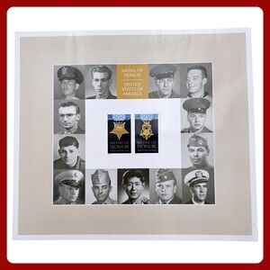 USPS Medal of Honor Korean War Forever Stamp Sheet‎ Folio Collectible New